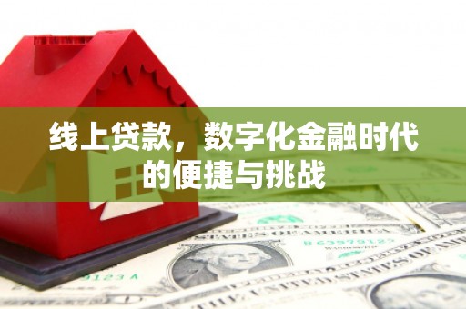 大园线上贷款，数字化金融时代的便捷与挑战
