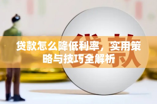 大园贷款怎么降低利率，实用策略与技巧全解析