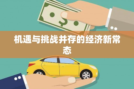 大园机遇与挑战并存的经济新常态
