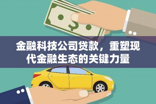 大园金融科技公司贷款，重塑现代金融生态的关键力量