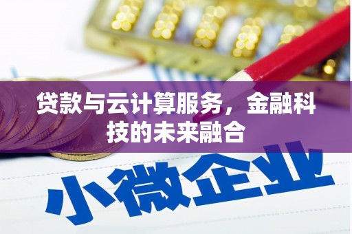 大园贷款与云计算服务，金融科技的未来融合