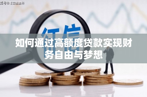 大园如何通过高额度贷款实现财务自由与梦想