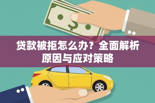 大园贷款被拒怎么办？全面解析原因与应对策略