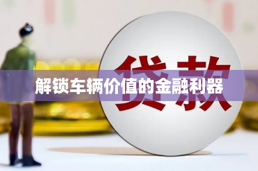 大园解锁车辆价值的金融利器